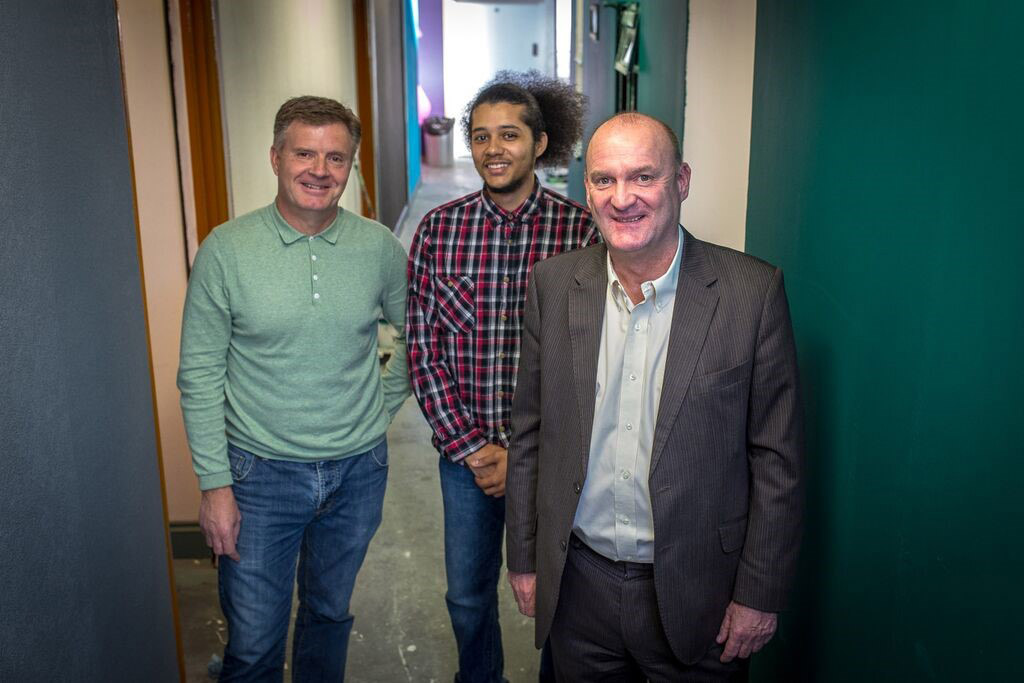 Kevin McLoughlin and Allan Montague K & M McLoughlin Decorating Ltd London MBA 2019 Outstanding contribution national winners 4 1