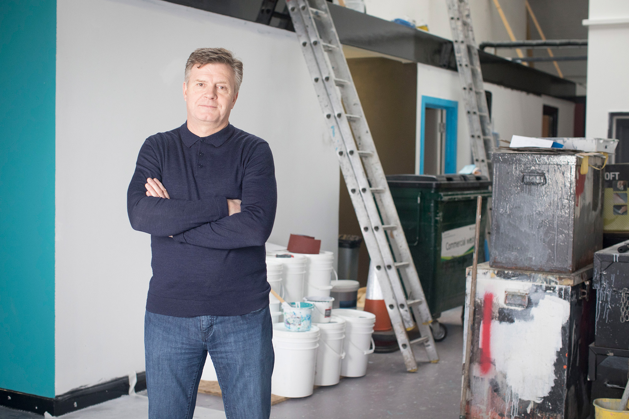 Kevin McLoughlin and Allan Montague K & M McLoughlin Decorating Ltd London MBA 2019 Outstanding contribution national winners 2